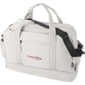 Puffer GRS recycled duffel bag with insulated bottom 30L Sandstone
