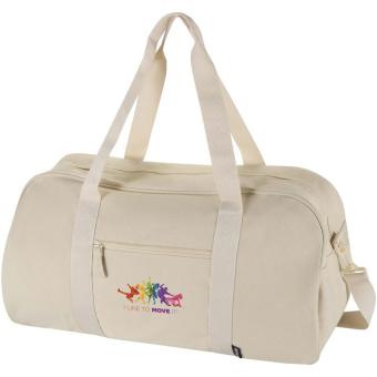 Recanvas GRS recycled duffel bag 40L Sandstone