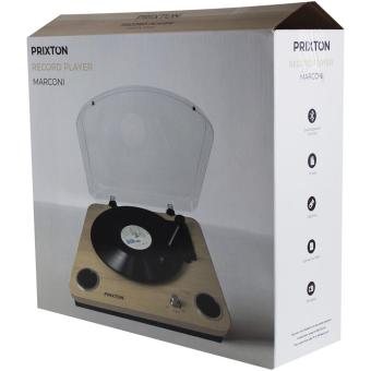 Prixton Marconi vinyl player Holz
