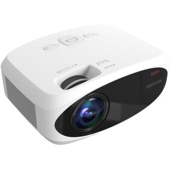 Prixton P50 Picasso Projektor mit 100" Leinwand Weiß