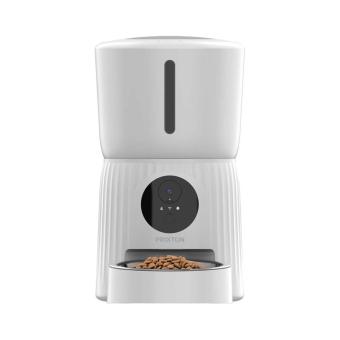 Prixton Smart WLAN Futterautomat für Haustiere Weiß