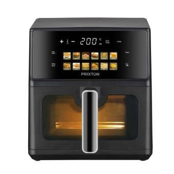 Prixton Cook Organics 6L Doppel Heizluftfritteuse Schwarz