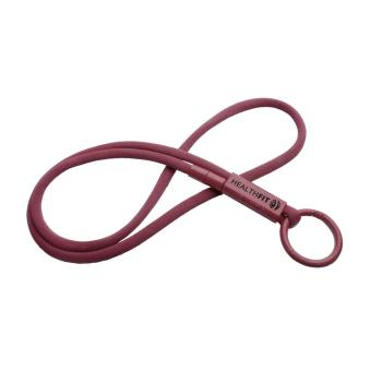 Tubyard Lanyard mit Band aus recyceltem Kunststoff Bordeaux
