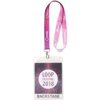 Lana Sublimation Lanyard, weiß Weiß | 10mm