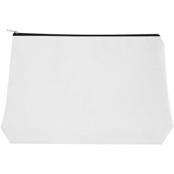 Ayla sublimation RPET travel bag - large Black/white