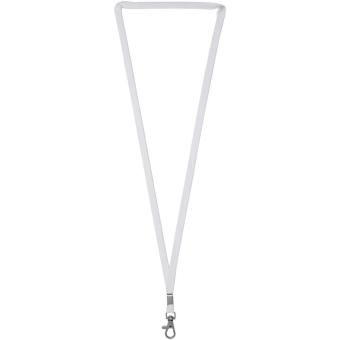 Ava Schlauchförmiges Sublimation Lanyard Weiß