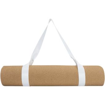 Uni RPET Sublimation Tragegurt für Yogamatte Weiß