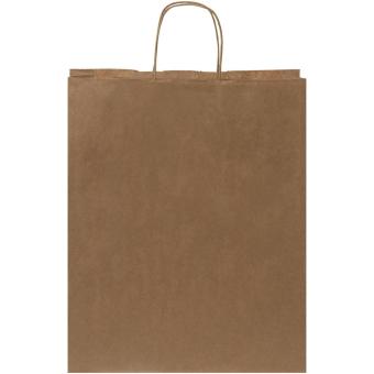 Kraft 80-90 g/m2 paper bag with twisted handles - 32 x 12 x 40 cm Nature