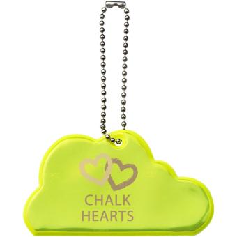 RFX™ H-12 cloud reflective PVC hanger Neon yellow