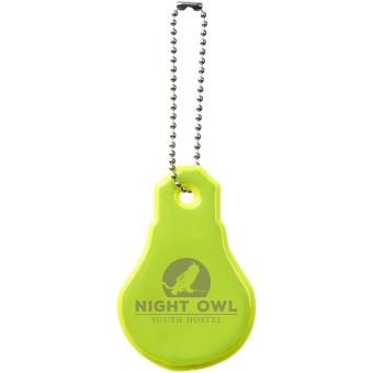 RFX™ H-12 lamp reflective PVC hanger Neon yellow