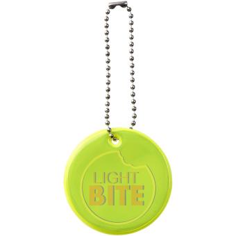 RFX™ H-16 Reflektierender, kleiner, runder Anhänger Neongelb