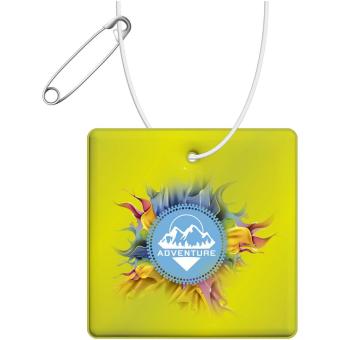 RFX™ H-16 square lightweight reflective PVC hanger Neon yellow