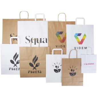 Kraft paper bags sample box White