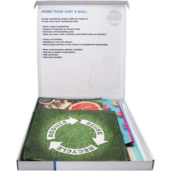Laminated totes sample box White