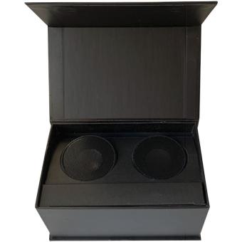 SCX.design S40 light-up dual stereo speaker station Black/white