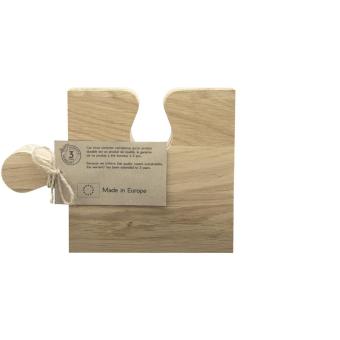 SCX.design K05 Puzzle Schneidebrett Set aus Eiche Holz