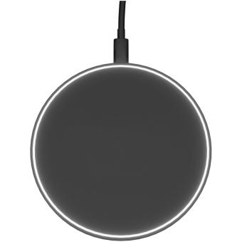 SCX.design W21 15W light-up logo wireless charging pad Black