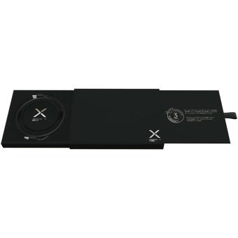 SCX.design W37 15W extra slim kabelloses Ladepad aus recyceltem Aluminium Schwarz