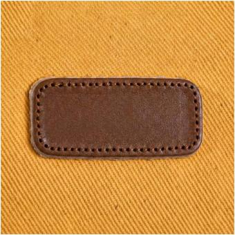 Citizen Green Musette Accessoire Tasche aus Bio Baumwolle Gelb