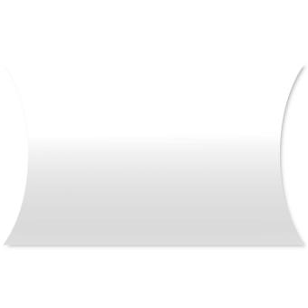 Ohrstöpsel in einer Schachtel aus Kissenpapier Weiß