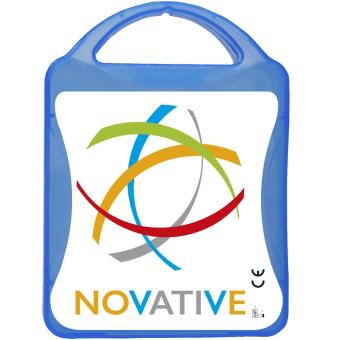 MyKit Erste-Hilfe Set Transparent blau