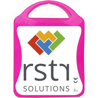 MyKit Sport First Aid Kit Transparent fuchsia