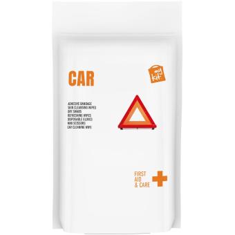 MyKit Car First Aid Kit with paper pouch White