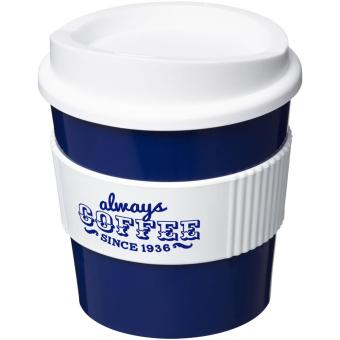 Americano® Primo 250 ml Becher mit Schutzring Blau/weiß