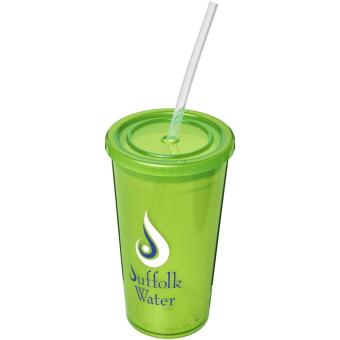 Stadium 350 ml double-walled cup Lime