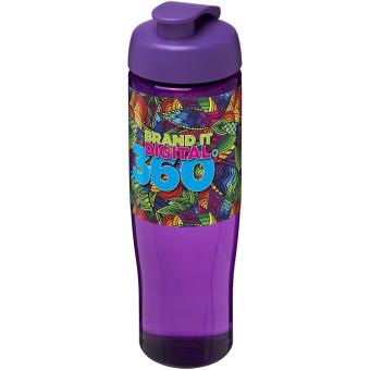 H2O Active® Tempo 700 ml Sportflasche mit Klappdeckel Lila