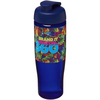 H2O Active® Tempo 700 ml flip lid sport bottle Aztec blue