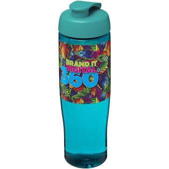 H2O Active® Tempo 700 ml Sportflasche mit Klappdeckel Aqua