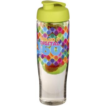 H2O Active® Tempo 700 ml Sportflasche mit Klappdeckel und Infusor Limone