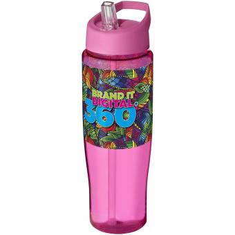 H2O Active® Tempo 700 ml spout lid sport bottle Pink