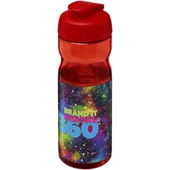 H2O Active® Base 650 ml Sportflasche mit Klappdeckel Rot