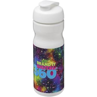 H2O Active® Base 650 ml Sportflasche mit Klappdeckel Weiß