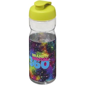 H2O Active® Base 650 ml Sportflasche mit Klappdeckel Limone