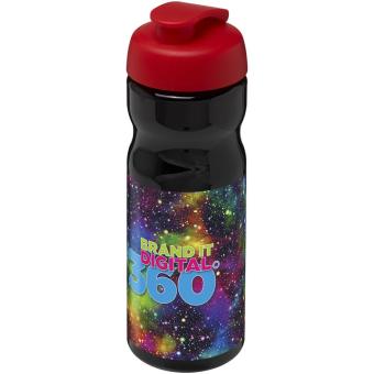 H2O Active® Base 650 ml flip lid sport bottle Black/red