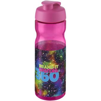 H2O Active® Base 650 ml Sportflasche mit Klappdeckel Magenta