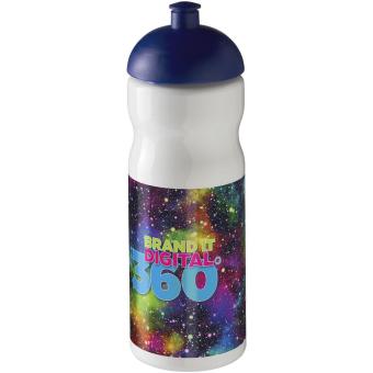 H2O Active® Base 650 ml Sportflasche mit Stülpdeckel Weiß/blau