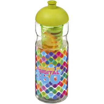 H2O Active® Base 650 ml Sportflasche mit Stülpdeckel und Infusor Limone