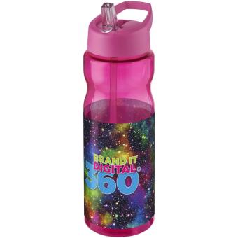 H2O Active® Base 650 ml spout lid sport bottle Magenta