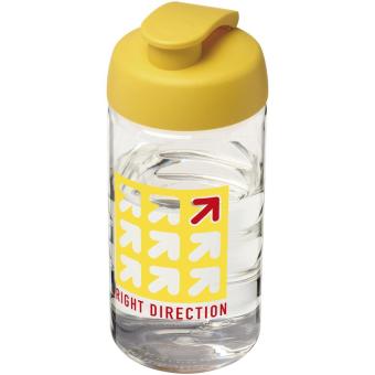 H2O Active® Bop 500 ml Sportflasche mit Klappdeckel Transparent gelb