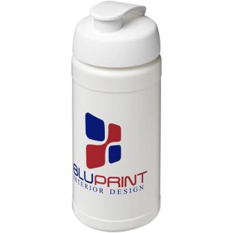 Baseline® Plus 500 ml Sportflasche mit Klappdeckel Weiß