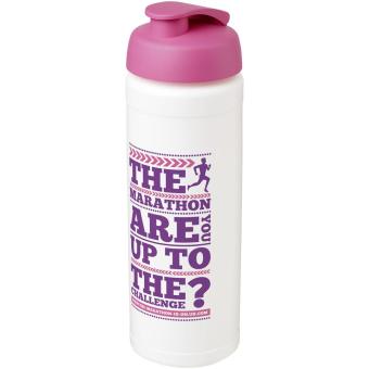 Baseline® Plus grip 750 ml flip lid sport bottle Pink/white