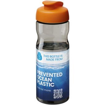H2O Active® Eco Base 650 ml Sportflasche mit Klappdeckel Orange