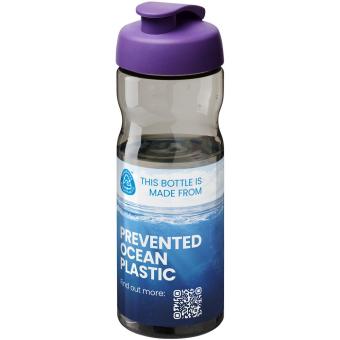 H2O Active® Eco Base 650 ml flip lid sport bottle Lila