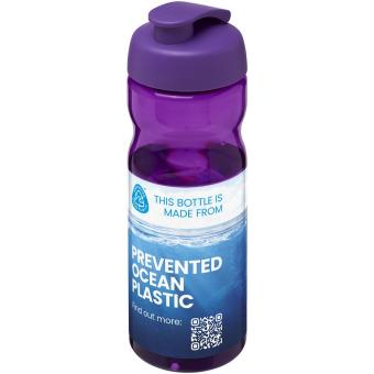 H2O Active® Eco Base 650 ml Sportflasche mit Klappdeckel Flieder