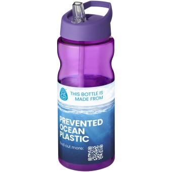 H2O Active® Eco Base 650 ml spout lid sport bottle Lila