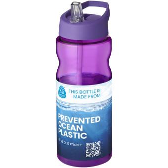 H2O Active® Eco Base 650 ml Sportflasche mit Ausgussdeckel Lila